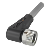 Balluff Cordset, M8 female 90deg A-code, 3-pin, 5m Balluff